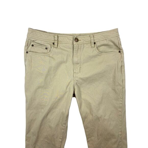 ONWARD RESERVE 'Flex 5-Pocket Stretch' Mens Chino Pants Tan Khaki - Size 35/32 - Picture 9 of 15
